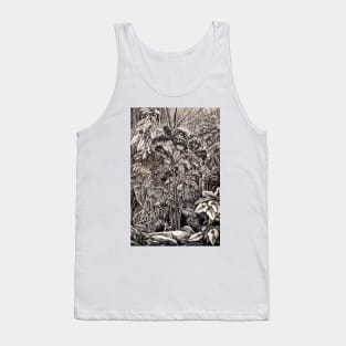 Vintage enchanted forest Tank Top